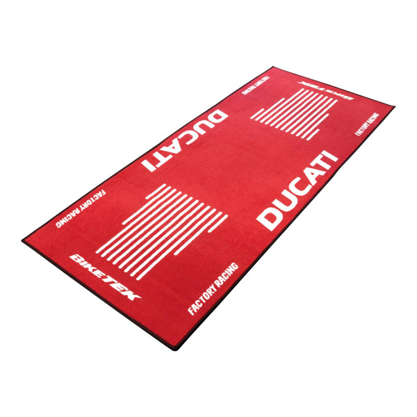 biketek Biketek series 3 ducati logo garage mat 190 x 80cm